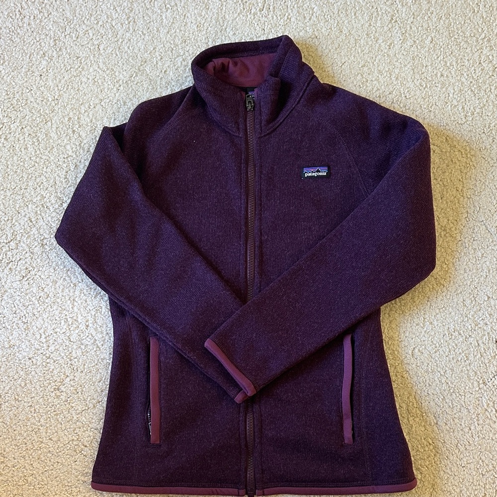 Patagonia Deep Purple Fleece Jacket